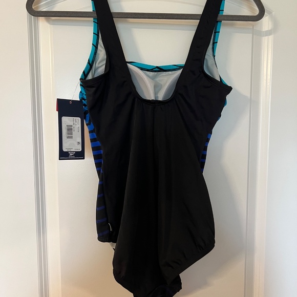 NWT REEBOK One Piece Colorful Swimsuit - Picture 3 of 3